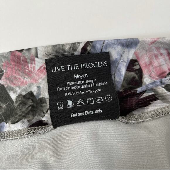 LIVE THE PROCESS Cropped Leggings Athletic Sport M - Picture 10 of 10